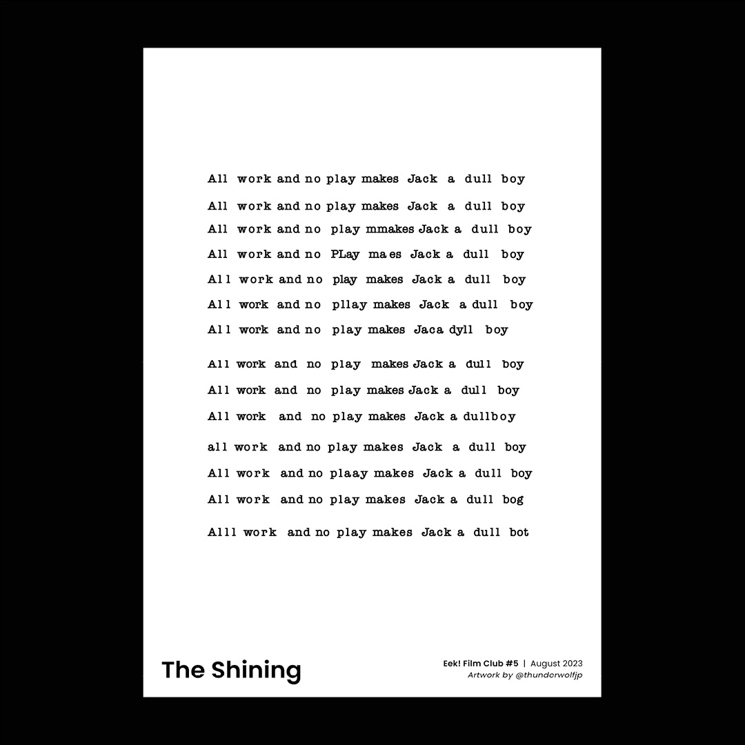 Eek Film Club - The Shining